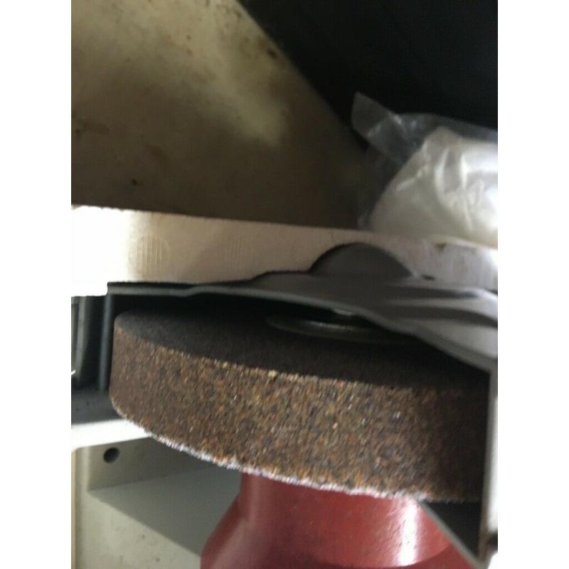 Leroy-Somer double wheel grinder unused see description