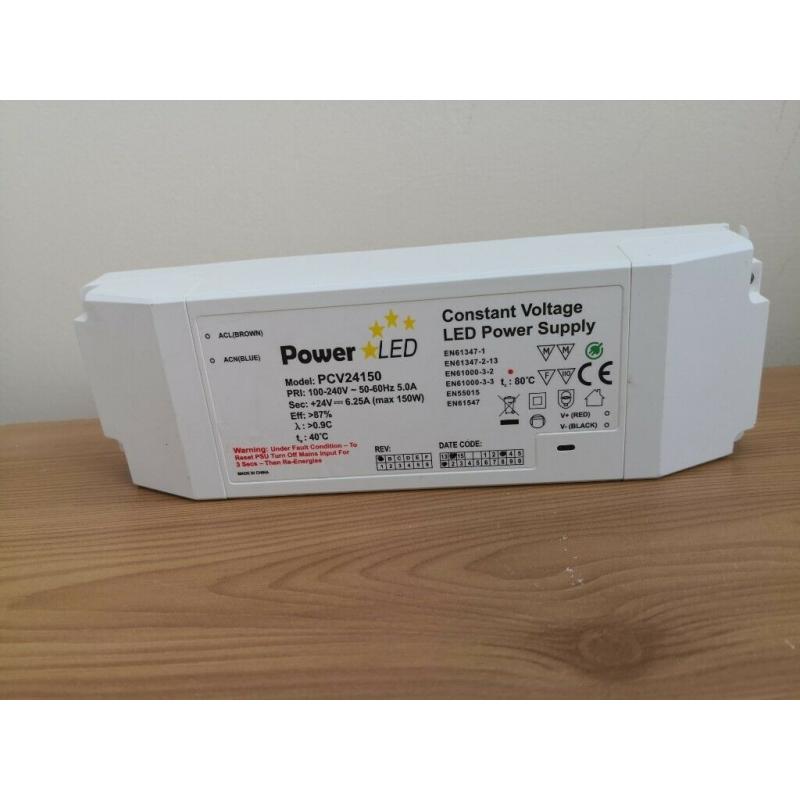 Power LED Constant Voltage LED Power Supply 24V 6.25A max150W PCV24150