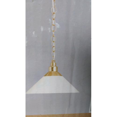 2 White Glass Lampshades (IKEA)