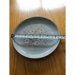 Denby 3 side plates Reflections