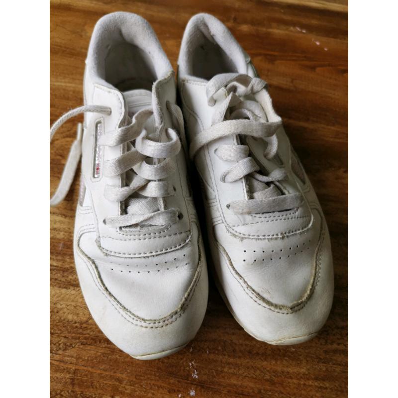 Reebok junior trainers size 13