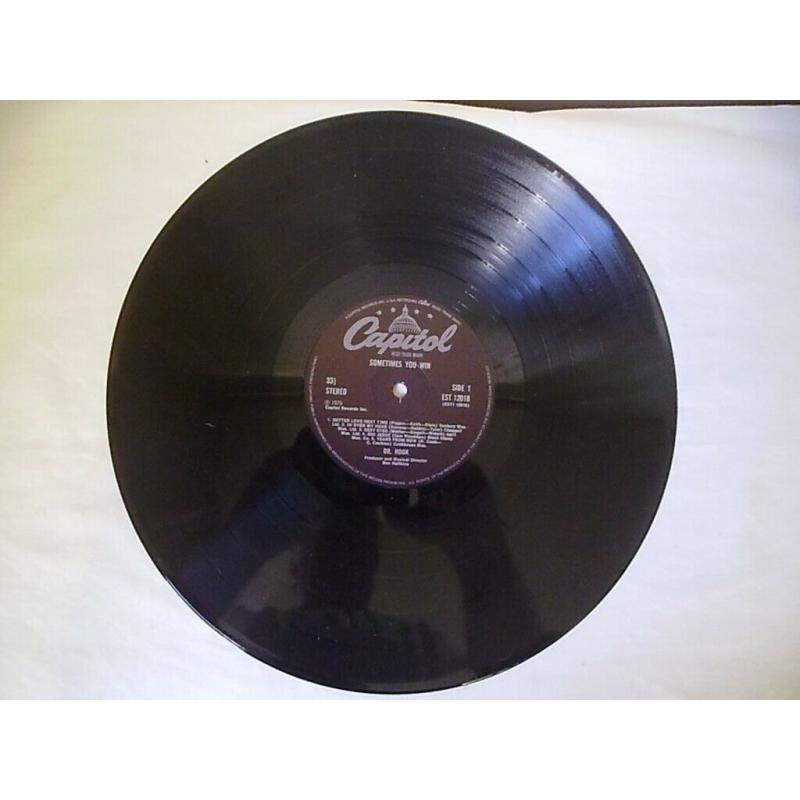 DR HOOK 'SOMETIMES YOU WIN' 1979 VINYL L.P.