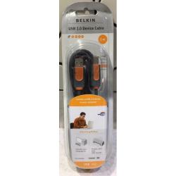 Belkin USB 2.0 Device Cable USB A plug/B plug