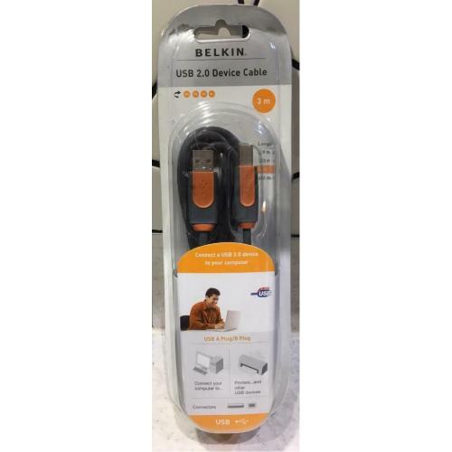 Belkin USB 2.0 Device Cable USB A plug/B plug