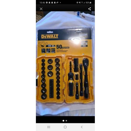 Dewalt 50pcs tool set