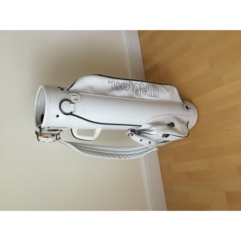 Golf bag and clubs