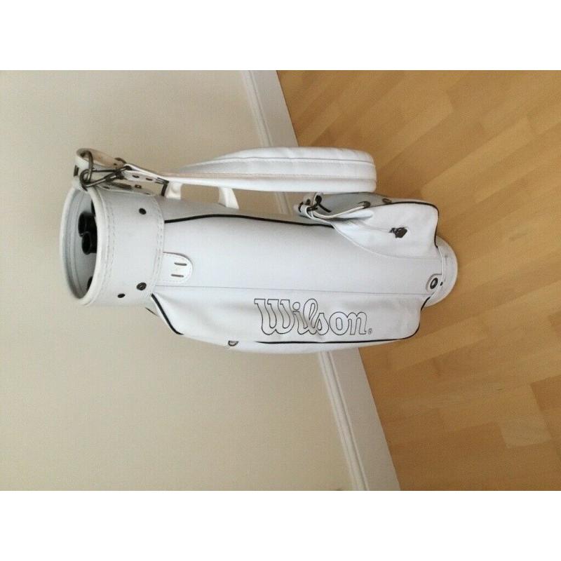 Golf bag and clubs