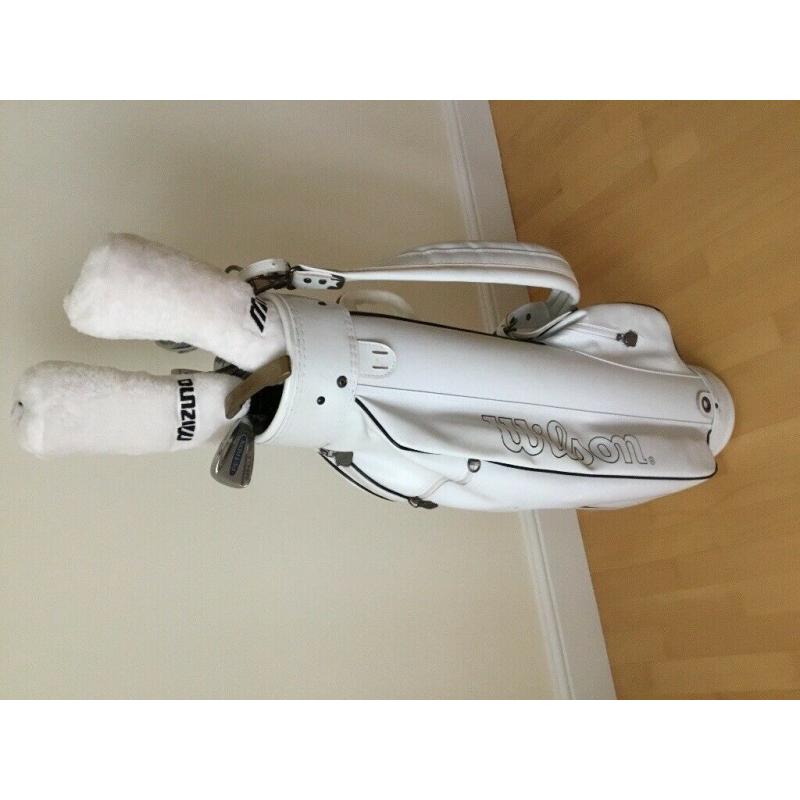 Golf bag and clubs