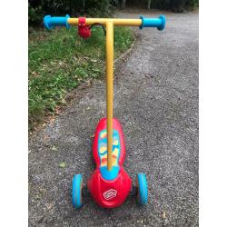 Chad Valley 3 wheel electric scooter