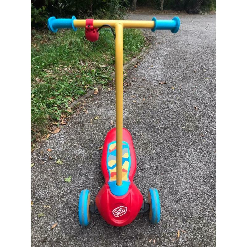 Chad Valley 3 wheel electric scooter