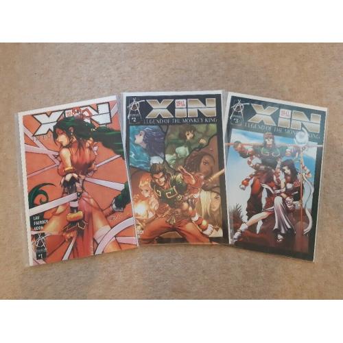Xin: Legend of the Monkey King comics 1, 2 &3
