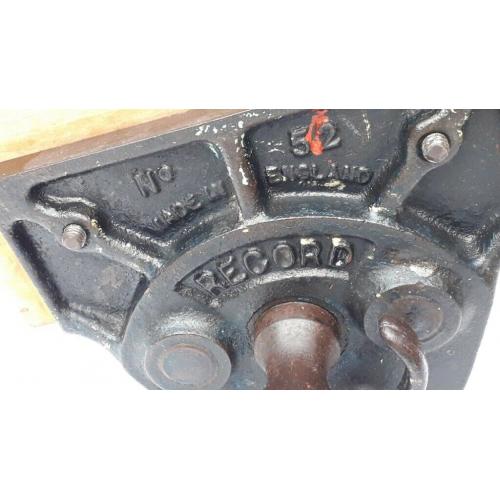 VINTAGE RECORD 52 Woodworkers Vice