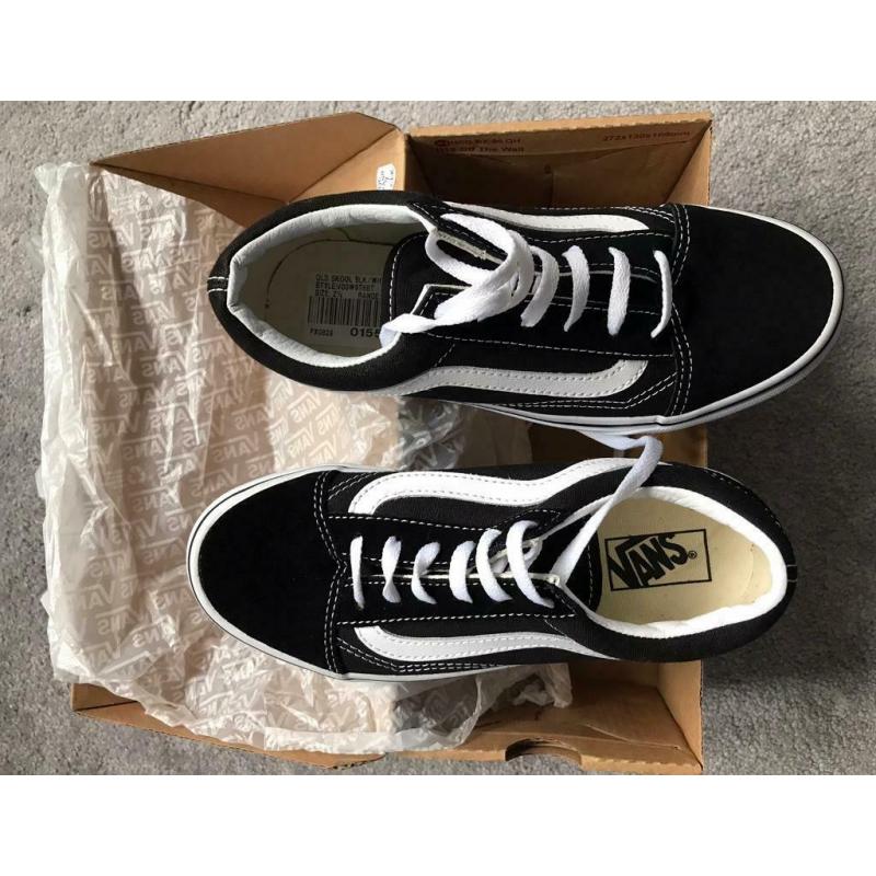 Vans Old Skool Junior size 2.5