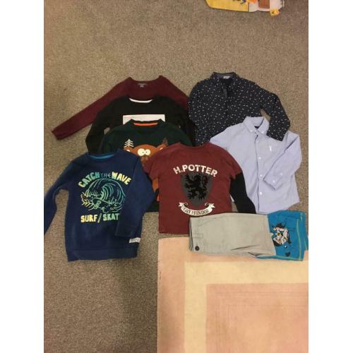 Boys clothes bundle age 4-5 years