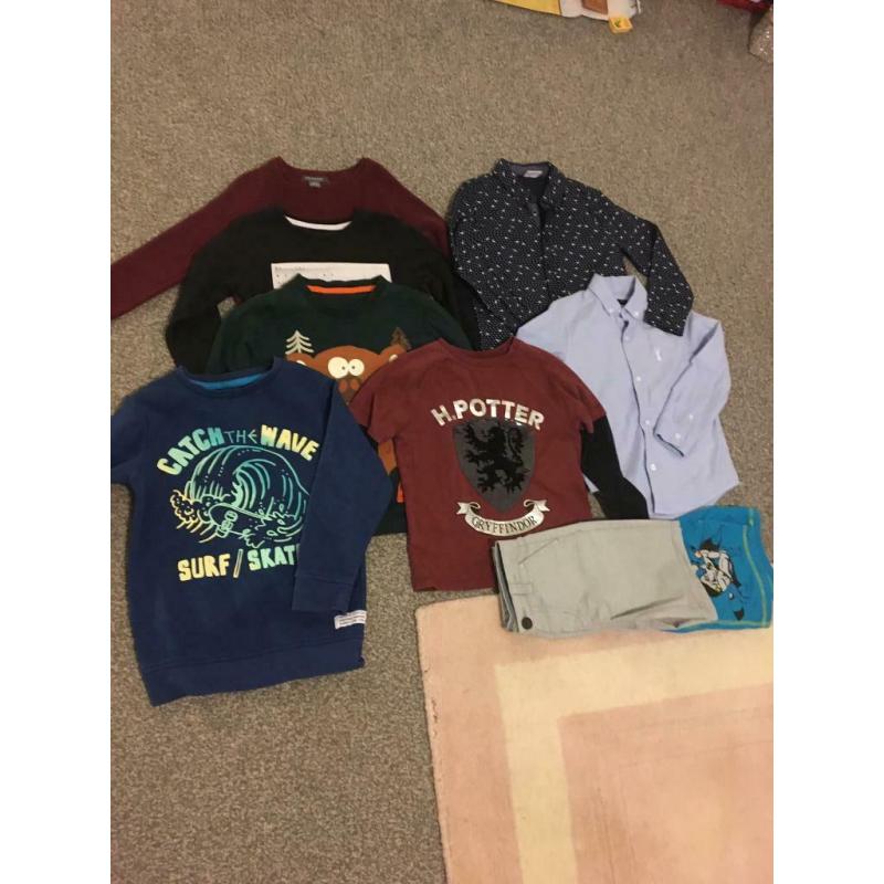 Boys clothes bundle age 4-5 years